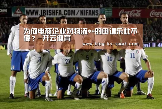 为何电商企业对物流**的申请乐此不疲?-开云体育(图1) 开云